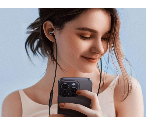 UGREEN Przewodowe słuchawki USB-C EP106  czarne - 1501555 - zdjęcie 3